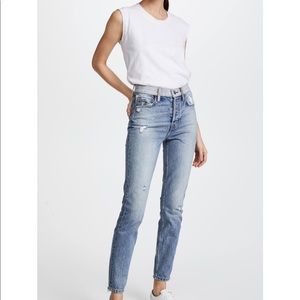 Current/Elliott High Rise Slim Leg Jean Size 29